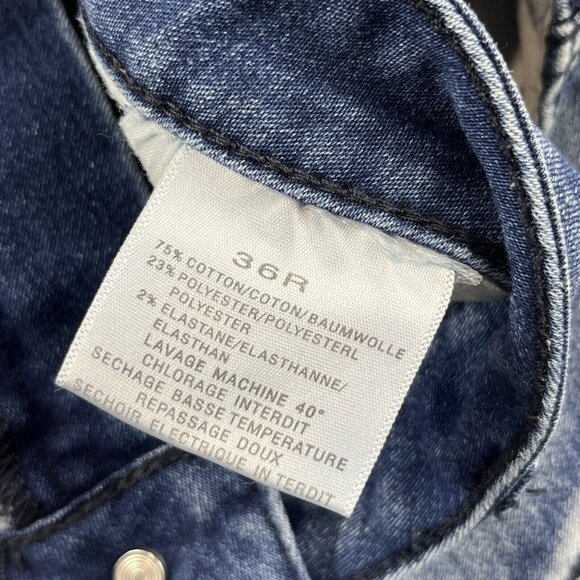 Liquor n Poker Women's 34X25 Denim Jeans Ripped Hip Hop Rapper Rock Rebellious - Picture 4 of 14